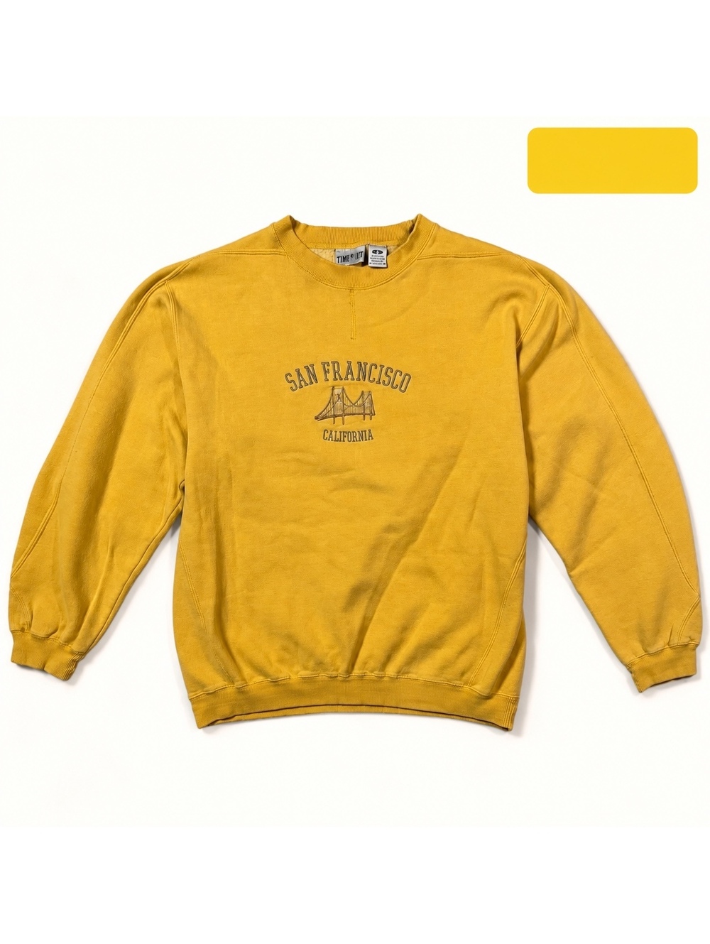Time Out San Francisco Crewneck Sweatshirt Size M